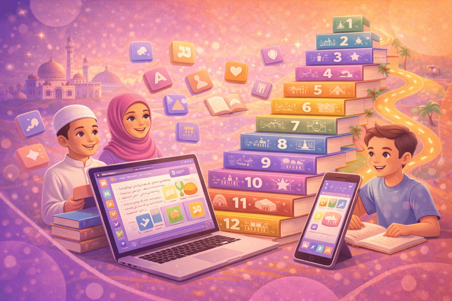 Islamic Education Books – 12 Learning Levels