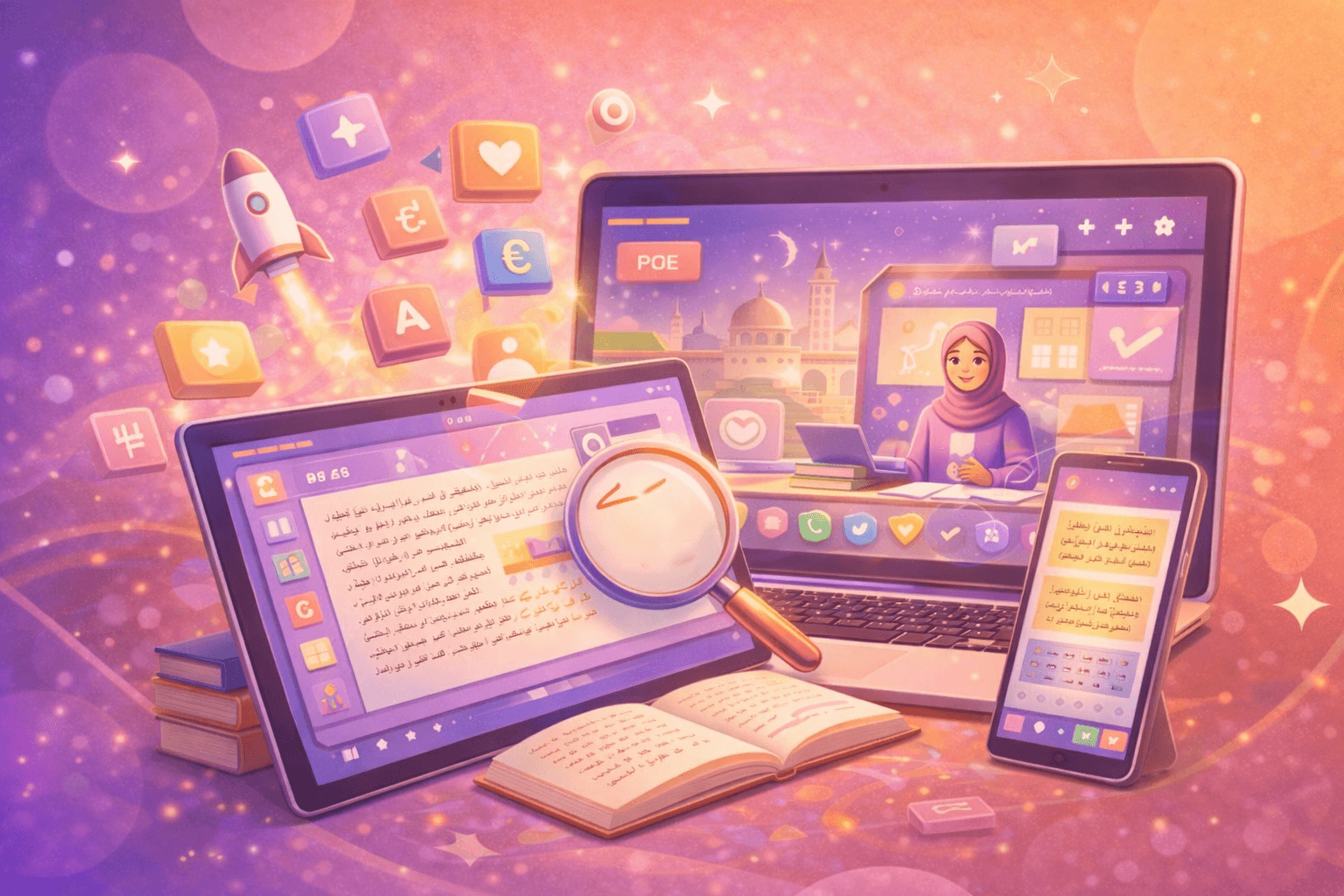Dynamic Book Content for Online Learning