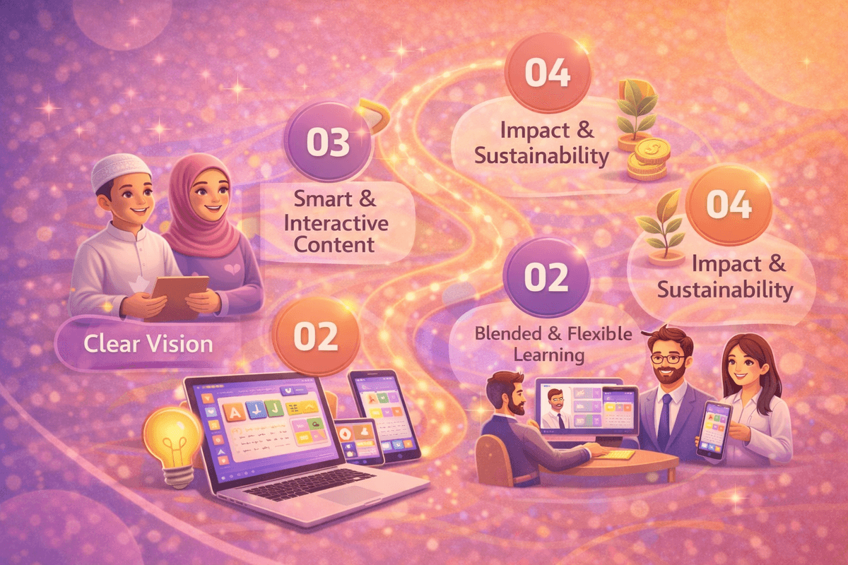 Our Steps to Make a Real Educational Impact